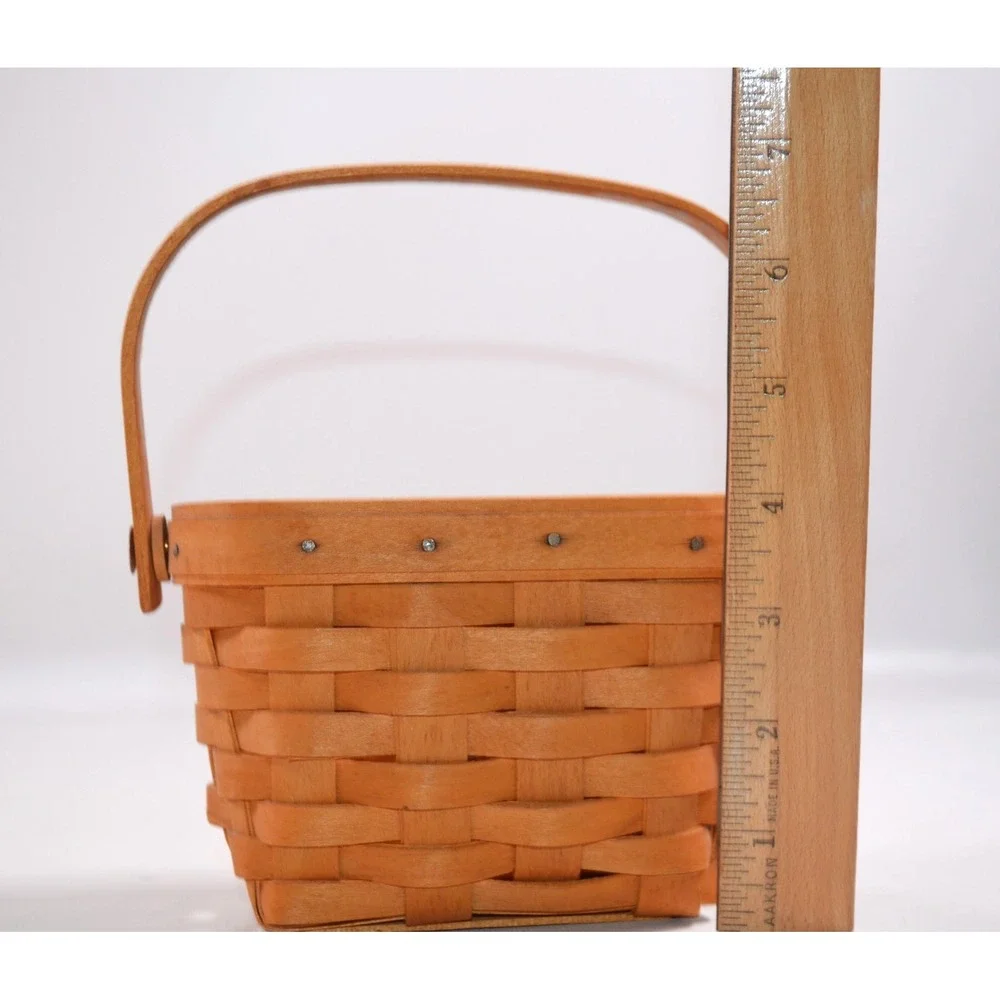 Longaberger 1997 Horizon Of Hope Basket Swivel Handle 5.5